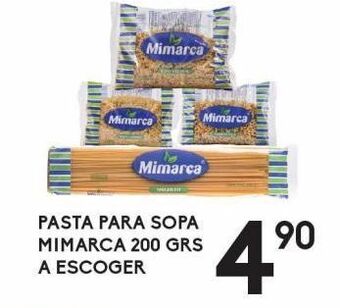 Alsuper Pasta para sopa mimarca 200g oferta