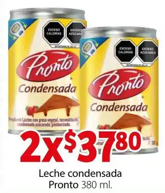 Soriana Híper Leche Condensada Pronto 2 x 380ml oferta