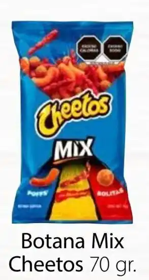 Soriana Híper Botana Mix Cheetos 70g oferta