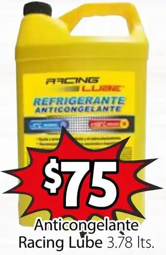 Soriana Híper Anticongelante Racing Lube 3.78L oferta