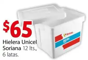 Soriana Híper Hielera Unicel Soriana 12L oferta