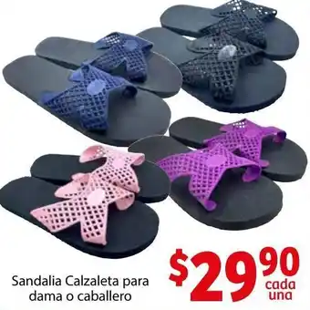 Soriana Híper Sandalia Calzaleta para Dama o Caballero oferta