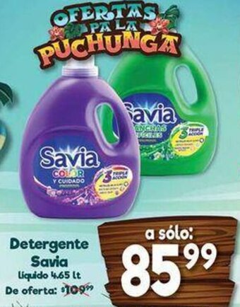 Detergente Savia 4.65lt