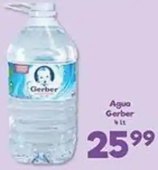 S-Mart Agua Gerber 4lt oferta