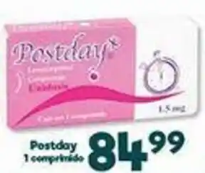 Postday 1 Comprimido 1.5mg