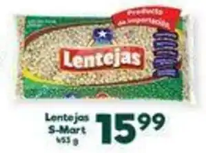 S-Mart Lentejas S-Mart oferta