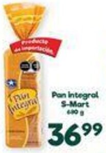 S-Mart Pan Integral S-Mart oferta