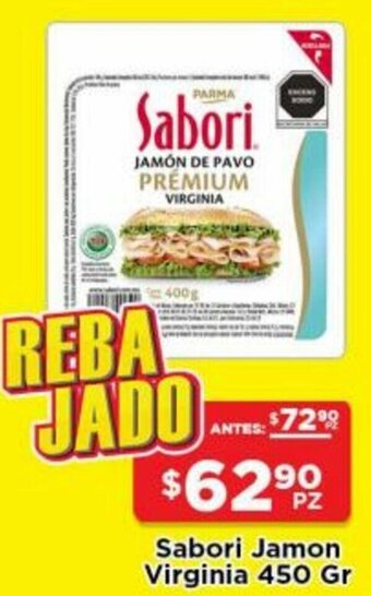 Sabori Jamon Virginia 450gr