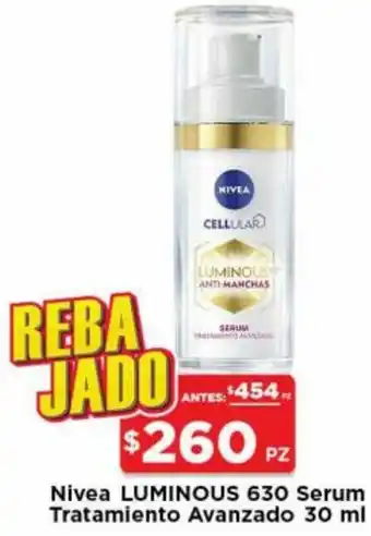 HEB Nivea Luminous 630 Serum Tratamiento Avanzado 30ml oferta