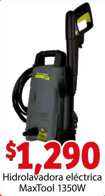 Soriana Híper Hidrolavadora Eléctrica MaxTool 1350W oferta