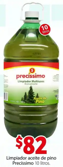 Soriana Híper Limpiador Aceite de Pino Precíssimo 10lt oferta