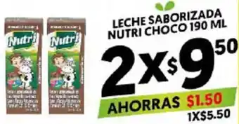 Merco Leche Saborizada Nutri Choco 190ml oferta