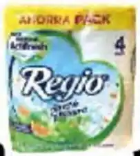 Higiénico Regio Aires de Frescura 200 Hojas C/4