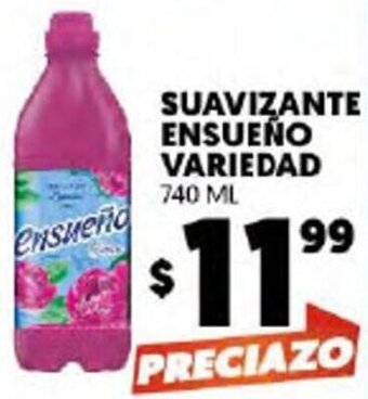 Suavizante Ensueño Variedad 740ml