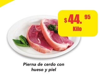 Super Aki Pierna de cerdo con hueso y piel oferta