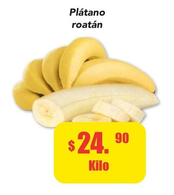 Super Aki Plátano roatán oferta