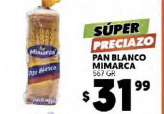 Merco Pan Blanco Mimarca 567 gr oferta