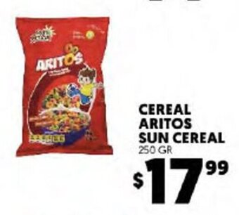 Cereal Aritos Sun Cereal 250 gr