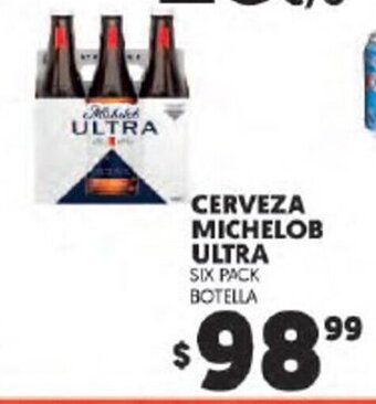 Merco Cerveza Michelob Ultra Six Pack Botella oferta