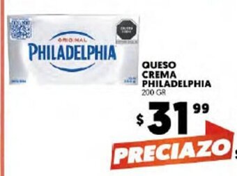 Merco Queso Crema Philadelphia 200 gr oferta