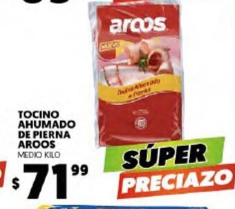 Merco Tocino Ahumado De Pierna Aroos Medio Kilo oferta