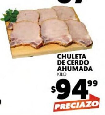 Merco Chuleta De Cerdo Ahumada oferta
