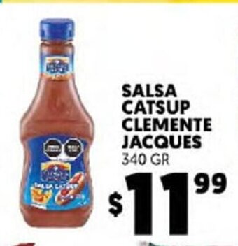 Merco Salsa Catsup Clemente Jacques 340 gr oferta