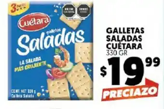 Merco Galletas Saladas Cuetara 330 gr oferta