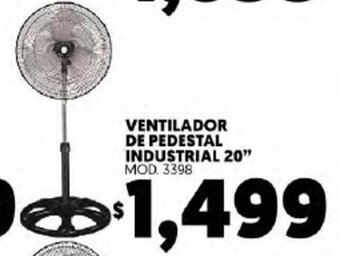 Merco Ventilador De Pedestal Industrial 20 " oferta