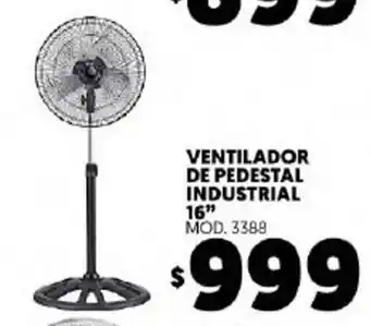 Merco Ventilador De Pedestal Industrial 16" oferta