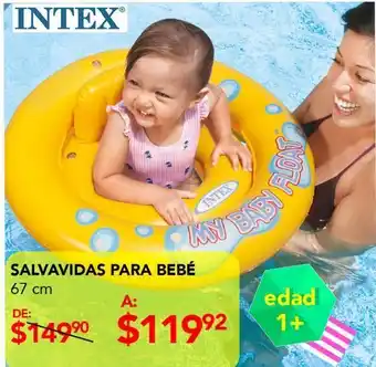DelSol Salvavidas para bebé 67 cm oferta