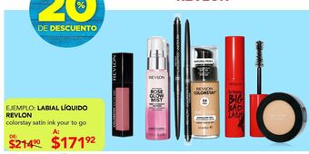 DelSol Labial líquido revlon oferta