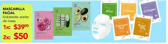 DelSol Mascarilla facial hidratante oferta