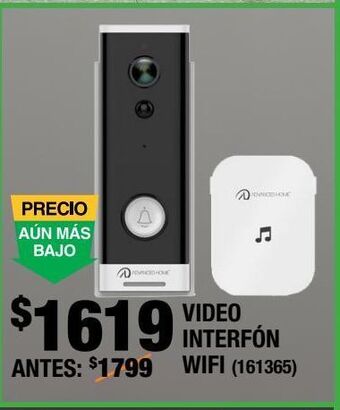 The Home Depot Video interfón wi-fi oferta