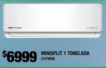 The Home Depot Minisplit 1 tonelada oferta