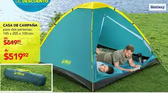 Woolworth Casa de campaña 145 x 205 x 100 cm oferta