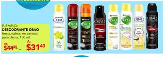 Desodorante obao aerosol dama 150ml