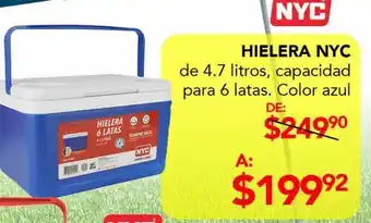 Hielera nyc 4,7l