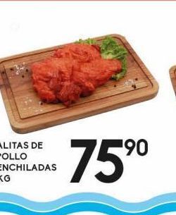 Alsuper Alitas de pollo enchiladas oferta