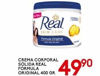Alsuper Crema corporal solida real oferta