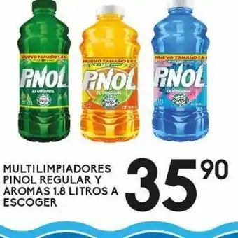 Multilimpiadores pinol regular y aromas 1.8 litros a escoger