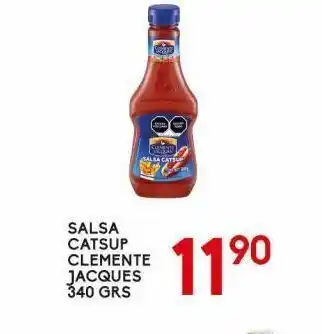 Alsuper Salsa catsup clemente jacques 340 gr oferta