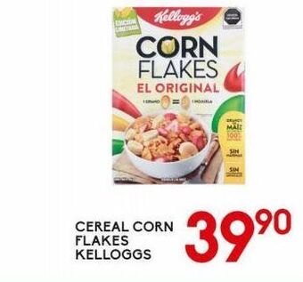 Alsuper Cereal corn flakes kelloggs oferta