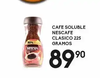 Alsuper Café soluble nescafe clasico 225 gr oferta