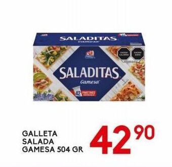 Alsuper Galleta salada gamesa 504 gr oferta
