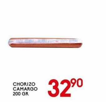 Alsuper Chorizo camargo 200 gr oferta