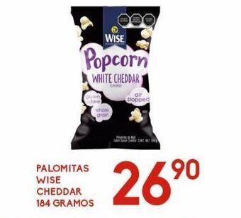 Alsuper Palomitas wise cheddar 184 gr oferta