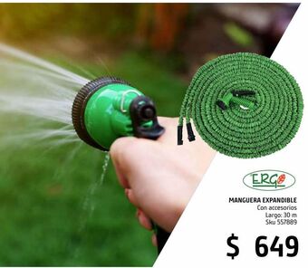 Manguera expandible ergo 30mt c/acc