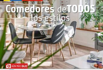 Sodimac Homecenter Comedor scandia con 4 sillas oferta