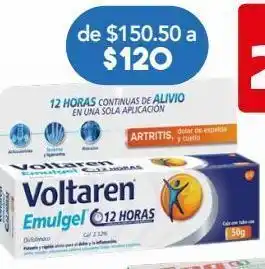 Farmacia San Pablo Voltaren emulgel 12hrs 2.32% 50g oferta